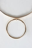Open Ring Collar Necklace