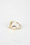 Sphere and Bar Open Ring