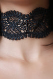 Oversized Crochet Lace Choker Necklace