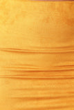 Vegan Suede Side Slit High Waist Skirt