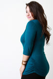 Strappy Caged Yoke Choker Banded Top