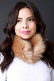 Lavish Faux Fux Circle Scarf