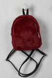 Faux Fur Mini Backpack