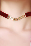 Spacing Out Choker Necklace