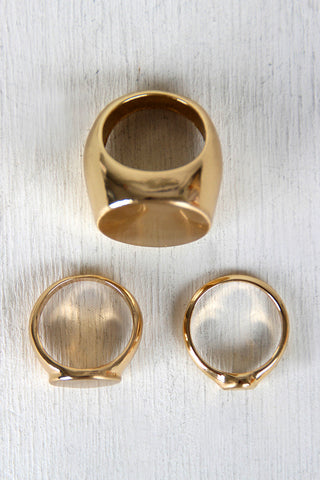 Flatter Than Flat Ring Set