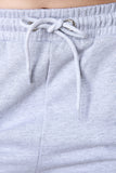 French Terry Cut Out Drawstring Jogger Pants