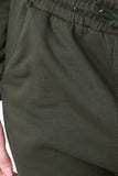 French Terry Cut Out Drawstring Jogger Pants