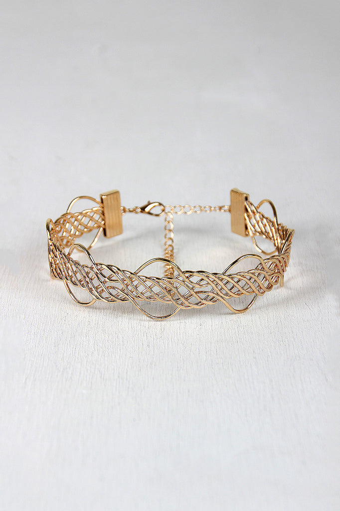 Under The Wire Choker Necklace Set