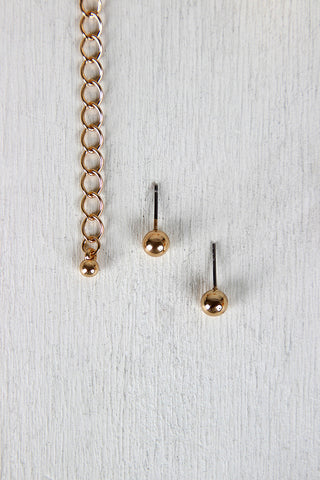 Under The Wire Choker Necklace Set