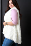 Soft Faux Fur Open Front Vest