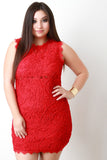 Rope Me In Lace Mini Dress