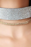 Diamonds Are A Girls Best Friend Choker Necklace Set