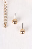 Keeping It Simple Metal Collar Choker Necklace Set