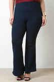 Flare Texture Knit Pants