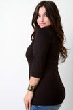 Strappy Keyhole Choker Banded Top