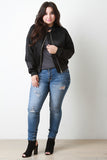 Cherry Blossom Bomber Jacket