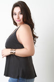V-Strap Trapeze Top