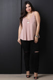 V-Strap Trapeze Top