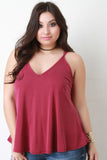V-Strap Trapeze Top