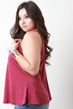 V-Strap Trapeze Top
