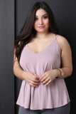 V-Strap Trapeze Top