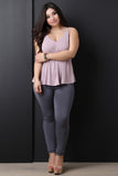 V-Strap Trapeze Top