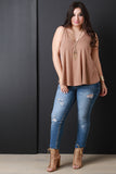 V-Strap Trapeze Top