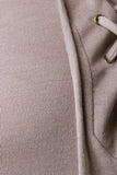 Plus Size Lace Up Kangaroo Hoodie Top