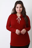 Hooded Long Sleeves Top