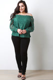 Off The Shoulder Lace Top