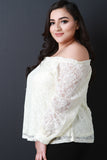 Off The Shoulder Lace Top
