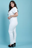 Double Breasted Jumpsuit
