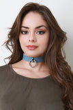 O So Charming Denim Choker