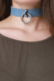 O So Charming Denim Choker
