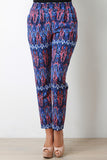 Chevron Inkblot Pants