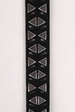 Triangles and Cut Outs Vegan Suede Belt