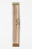 Multi Band Mixed Feather Bracelet