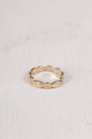 Multi Colored Triple Ring Set