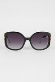 Open Side Square Frame Sunglasses
