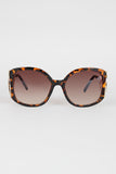 Open Side Square Frame Sunglasses