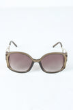 Open Side Square Frame Sunglasses