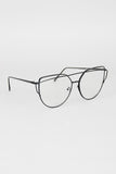 Double Brow Wire Frame Glasses