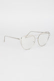 Double Brow Wire Frame Glasses