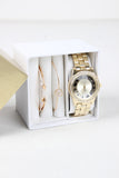 Sparkling Watch and Bracelet Set