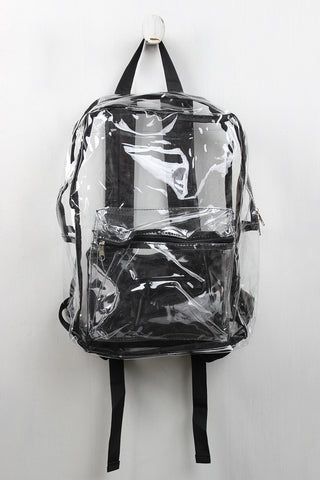 Nothing to Hide Clear Backpack