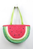 Watermelon Slice Straw Bag
