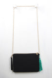 Colorful Embroidered Clutch