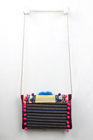 Pom Pom Statement Bag