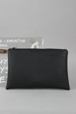 Voyage to Wonderland Clear Clutch