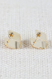 U-Cuff Spike Stud Accent Earrings